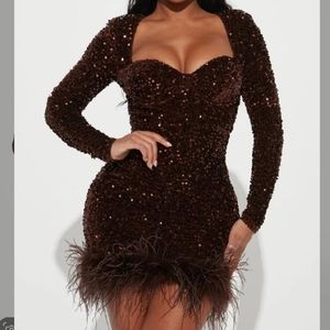Womens sequin dress